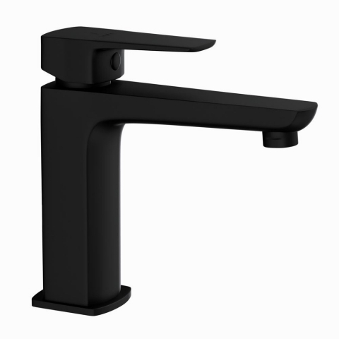 Jaquar, Смеситель для раковины Kubix Prime, 1-рычаж., Черный матовый